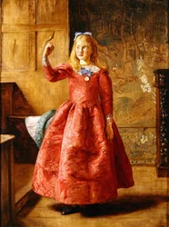 Mädchen mit Zeisig, 1865